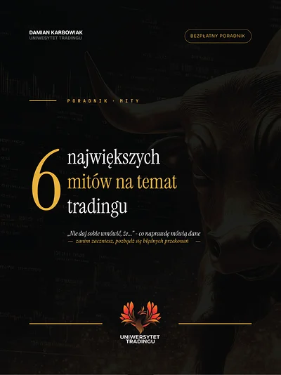 Okładka e-booka „6 największych mitów na temat tradingu”